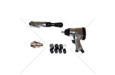 Pneumatická sada 2-dílná, 12ks příslušenství MAR-POL