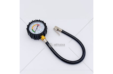 Pneuměřič 0-10 BAR s manometrem a hadičkou