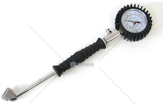 Pneuměřič TIR na tyčce 15 BAR kovový pro nákladní vozy