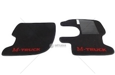 Podlahové koberce MB ATEGO 1995-2005r, černé, kompl. 2 ks