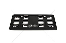 Podložka pod SPZ malá ČERNÁ