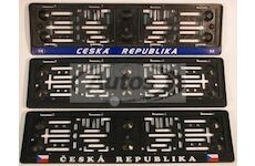 Podložka spz s nápisem česká republika-vlajka 998000640_A