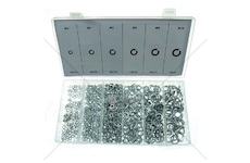 Podložky sada 1200ks pérovek různé druhy a velikosti