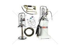 Pojízdná pneumatická vysokotlaká maznice 17l MAR-POL