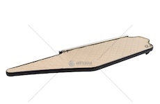 Police MB ACTROS MP5 velká prošívaná béžová 3730000MP5/PIK/BEZ