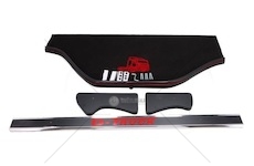 Police odkládací DAF XF 95 středová černá G671XF/C