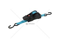 Popruh s ráčnou a háky samonavíjecí 320 daN 3,5 m TÜV BLUE WAY COMPASS