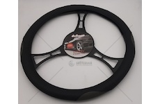 Potah na volant 41-43cm černo/šedá