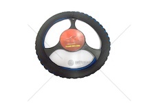 Potah volantu modro-černý 38cm