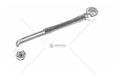 Potrubí žhacící svíčky Multicar M26.5, M30-FUMO