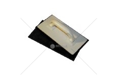 Povrch hladítka pryž černá LOBSTER 28x14