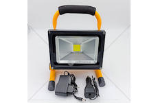 Pracovní lampa LED AKU 12/230V, 20W s držákem a podstavcem