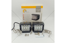 Pracovní LED světela 10-30V 45W s homologací - 2 ks