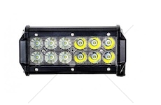 Pracovní LED světlo rampa 12LED COMBO, 10-24V, 36W, 165mm, homologace, Pravá