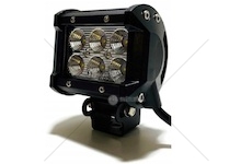 Pracovní LED světlo rampa 6LED CREE, 10-24V, 18W, 98mm, flood, homologace