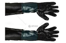 Pracovní rukavice na pískování G02028 GEKO