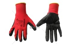 Pracovní rukavice velikost 8", červeno-černé GEKO