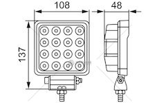 Pracovní světlomet HELLA 1GA 357 106-032