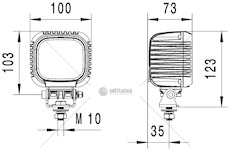 Pracovní světlomet HELLA 1GA 357 109-002