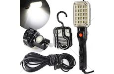 Pracovní svítilna 25 LED, 230V s magnetem a hákem MAR-POL