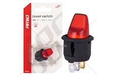 Přepínač s červeným podsvícením 20A 12V AMiO-04438