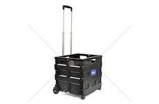 Přepravní skládací box, nákupní vozík na kolečkách 35 kg GEKO