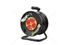 Prodlužovací kabel na bubnu 4 zásuvky 25m 3x2,5mm, plastový KELTIN