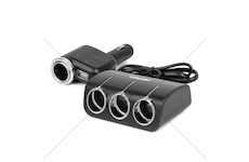 Prodlužovací zásuvka 12/24V 120W 80cm AMiO-04360