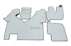 Prošívaný koberec IVECO Hi-Way 2017- béžový 0009401/PIK/BEZ