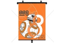 Protisluneční roleta 1 ks 36x45cm Star Wars