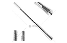 Prut autoantény 20 cm 5 / 6mm adaptér ANTM05