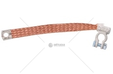 PRZEWOD MASY SILNIKA FI10 200MM KLEMA - MACCHI TRM25200