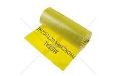 Pytel na odpad 120 l, žlutý (na plast a kov), 10 ks – GEKO