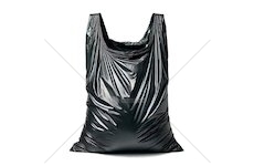 Pytel na odpad s uchy, 160 l, extra silný, 10 ks - GEKO