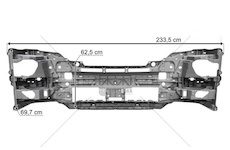 Rám nárazníku Man TGS TG3 Lamiro 380-30EX