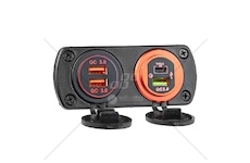 Rámeček na palubní přístroje 30mm 2 pozice