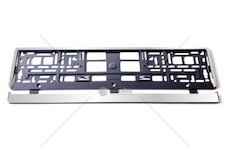 Rámeček pod registrační značku sříbrná RAMKA/SREBRNA