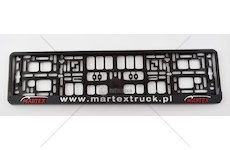 RAMKA TABLICY REJESTRACYJNEJ 3D MARTEX  RAMKA/3D