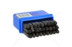 Razidla písmenková, 4 mm, 27 písmen, GEKO