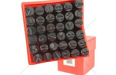 Raznice číslice a písmena, sada razidel 36 ks, 8 mm MAR-POL