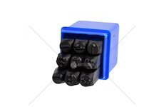 Raznice číslice, sada razidel 9 ks, 8 mm GEKO