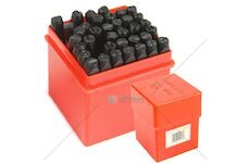 Raznice písmena a číslice, sada razidel 36 ks, 5 mm MAR-POL