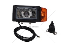 REFLEKTOR GLOWNY 24V H4 LEWY PRZEWOD 3M WESEM REPR2.42782