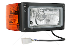 REFLEKTOR H4 PRAWY 245X110 + OBUDOWA  REPR2.42751