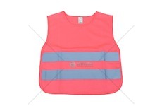 Reflexná vesta dětská růžová AMiO-03987
