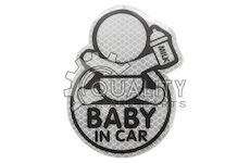 Reflexní dekor BABY IN CAR