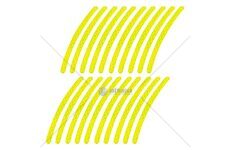 Reflexní nálepky na kola auta 20ks