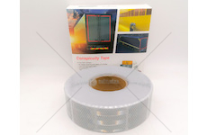 Reflexní páska konturová bílá přerušovaná 50m III. generace