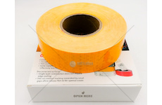 Reflexní páska konturová žlutá 50m I.generace