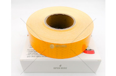 Reflexní páska konturová žlutá 50m III. generace